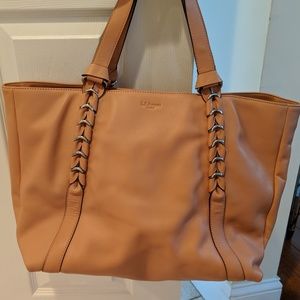 LK Bennett nude tote